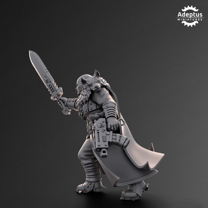 Frontline Commander of the Imperial Force by Adeptus Miniatures