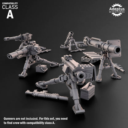 Winterline Forces -Heavy Weapons Squad (12-Unit Kit or Single Model) by Adeptus Miniatures