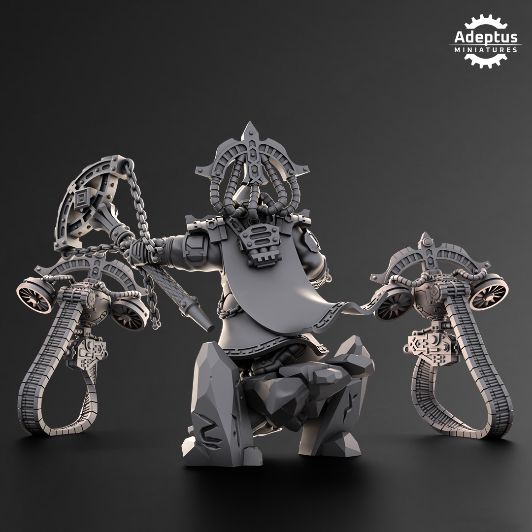 Rune-Seer- Dwarves by Adeptus Miniatures