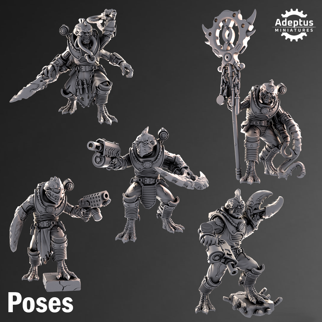 Metahybrid Strain- The Hiveborne (5-Unit Kit or Single Model) by Adeptus Miniatures