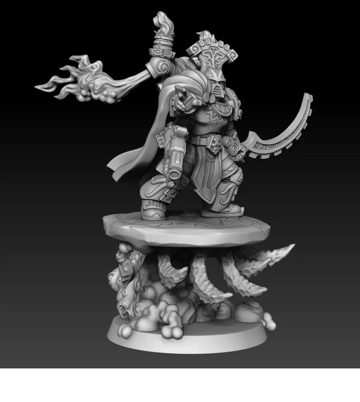 1K Hijos Cult of the Scarab Ex-Sorcerer Kit by DMG Minis