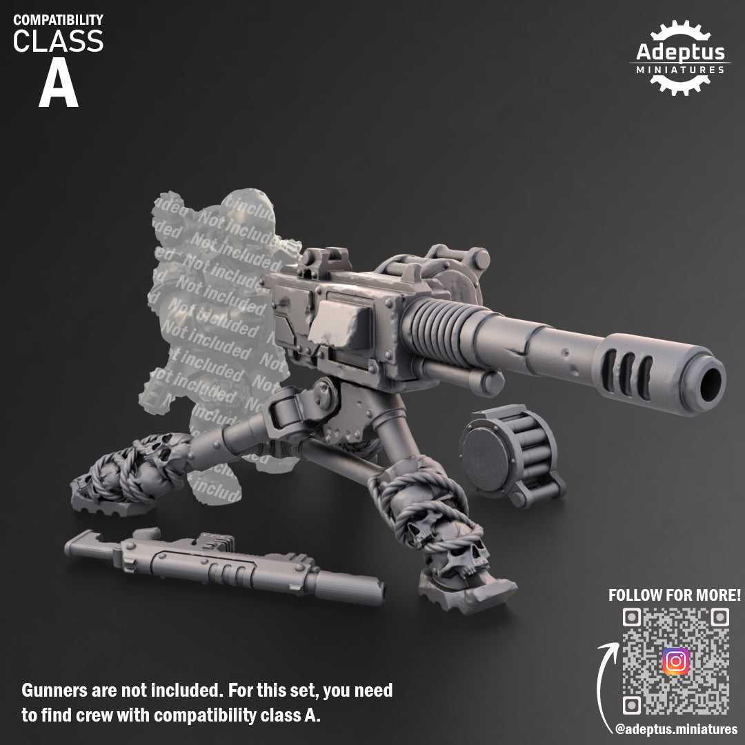 Sporeblight Regiment-Heavy Weapons Team (12-Unit Kit or Single Model) by Adeptus Miniatures