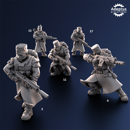Coldreach Regiment- Squad of the Imperial Force (20-Unit Kit or Single Model) by Adeptus Miniatures