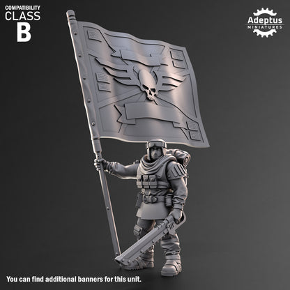 Khaleeth Regiment-Command Squad (4-Unit Kit or Single Model) by Adeptus Miniatures