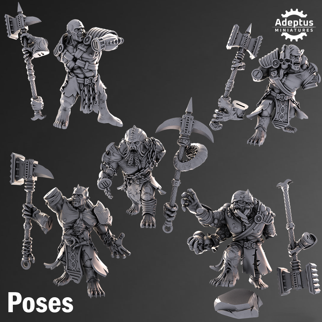 Ruinspawn- The Hiveborne (5-Unit Kit or Single Model) by Adeptus Miniatures