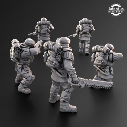 Khaleeth Regiment-Squad (10-Unit Kit or Single Model) by Adeptus Miniatures