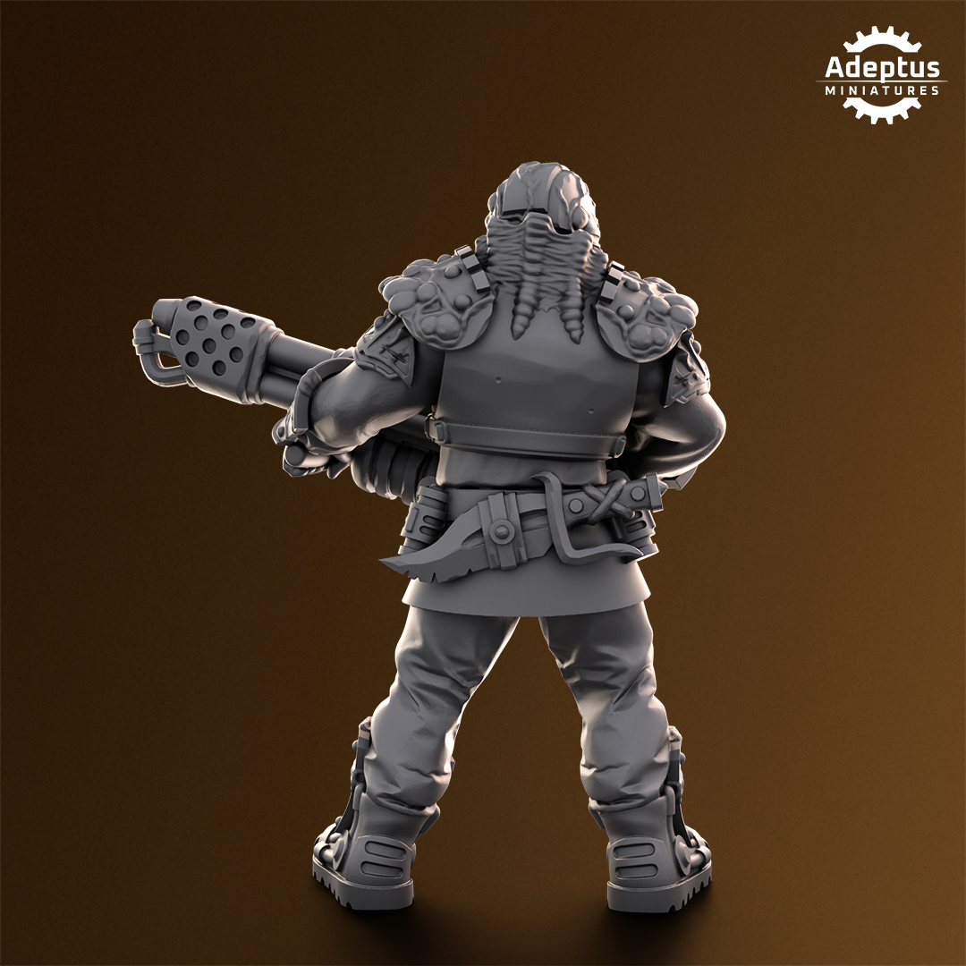 Sporeblight Regiment- Special Weapons Squad (4-Unit Kit or Single Model) by Adeptus Miniatures