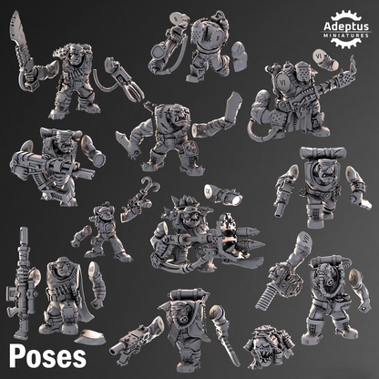 Kill Squad- Da Snikkas (12-Unit Kit or Single Model) by Adeptus Miniatures