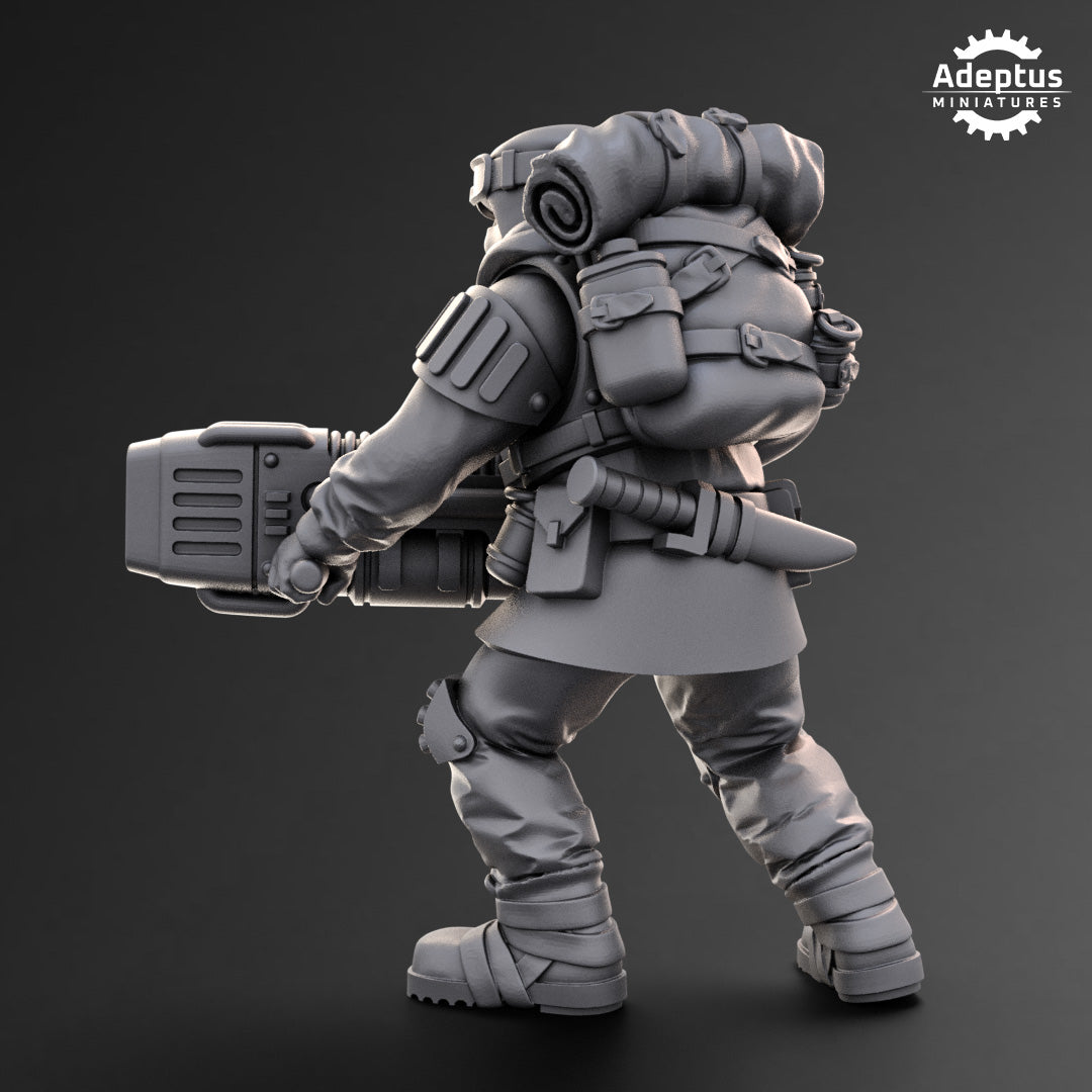 Khaleeth Regiment-Special Weapons (4-Unit Kit or Single Model) by Adeptus Miniatures