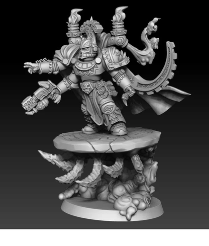 1K Hijos Cult of the Scarab Ex-Sorcerer Kit by DMG Minis