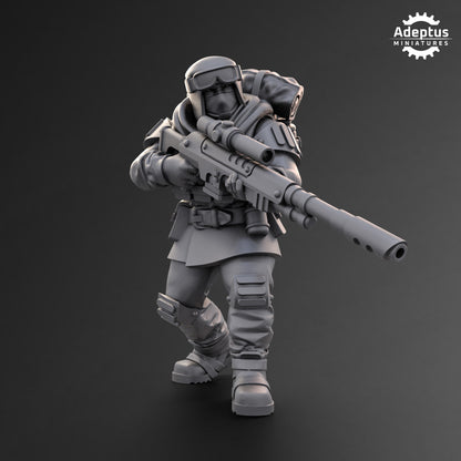 Khaleeth Regiment-Snipers (3-Unit Kit or Single Model) by Adeptus Miniatures