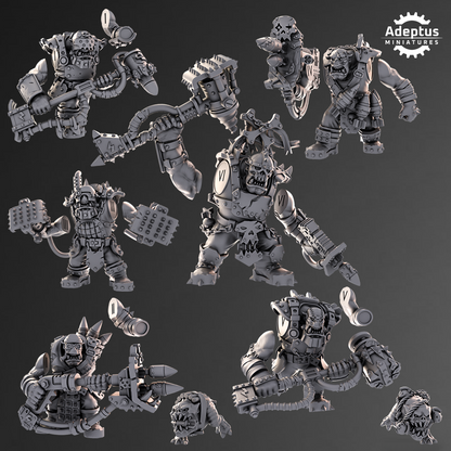 Kill Squad- Orks (8-Unit Kit or Single Model) by Adeptus Miniatures