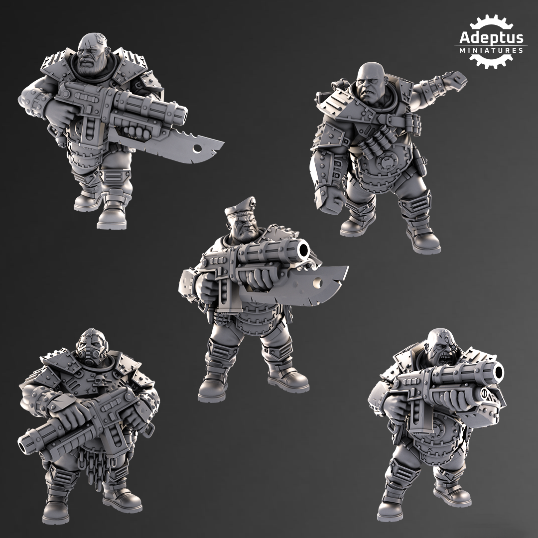 Breach Brutes (5-Unit Kit or Single Model) by Adeptus Miniatures