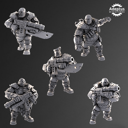 Breach Brutes (5-Unit Kit or Single Model) by Adeptus Miniatures