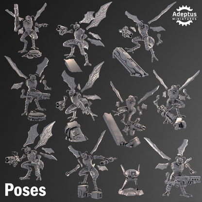 Kill Squad- Death Stingers (11-Unit Kit or Single Model) by Adeptus Miniatures