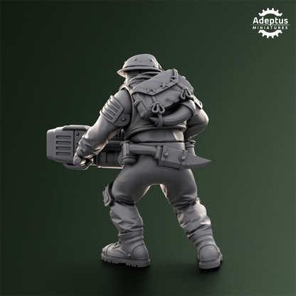 Shadowmarch Battalion-Special Weapons Squad (4-Unit Kit or Single Model) by Adeptus Miniatures