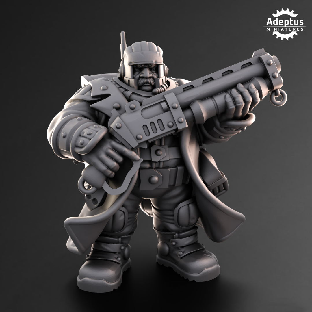 Emberguard- Dwarves (5-Unit Kit or Single Model) by Adeptus Miniatures