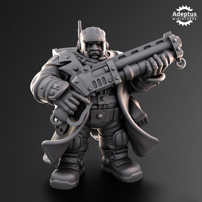 Emberguard- Dwarves (5-Unit Kit or Single Model) by Adeptus Miniatures