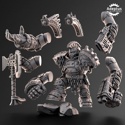 Bramnir- Dwarf Commander by Adeptus Miniatures