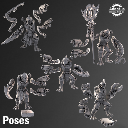 Metahybrid Strain- The Hiveborne (5-Unit Kit or Single Model) by Adeptus Miniatures