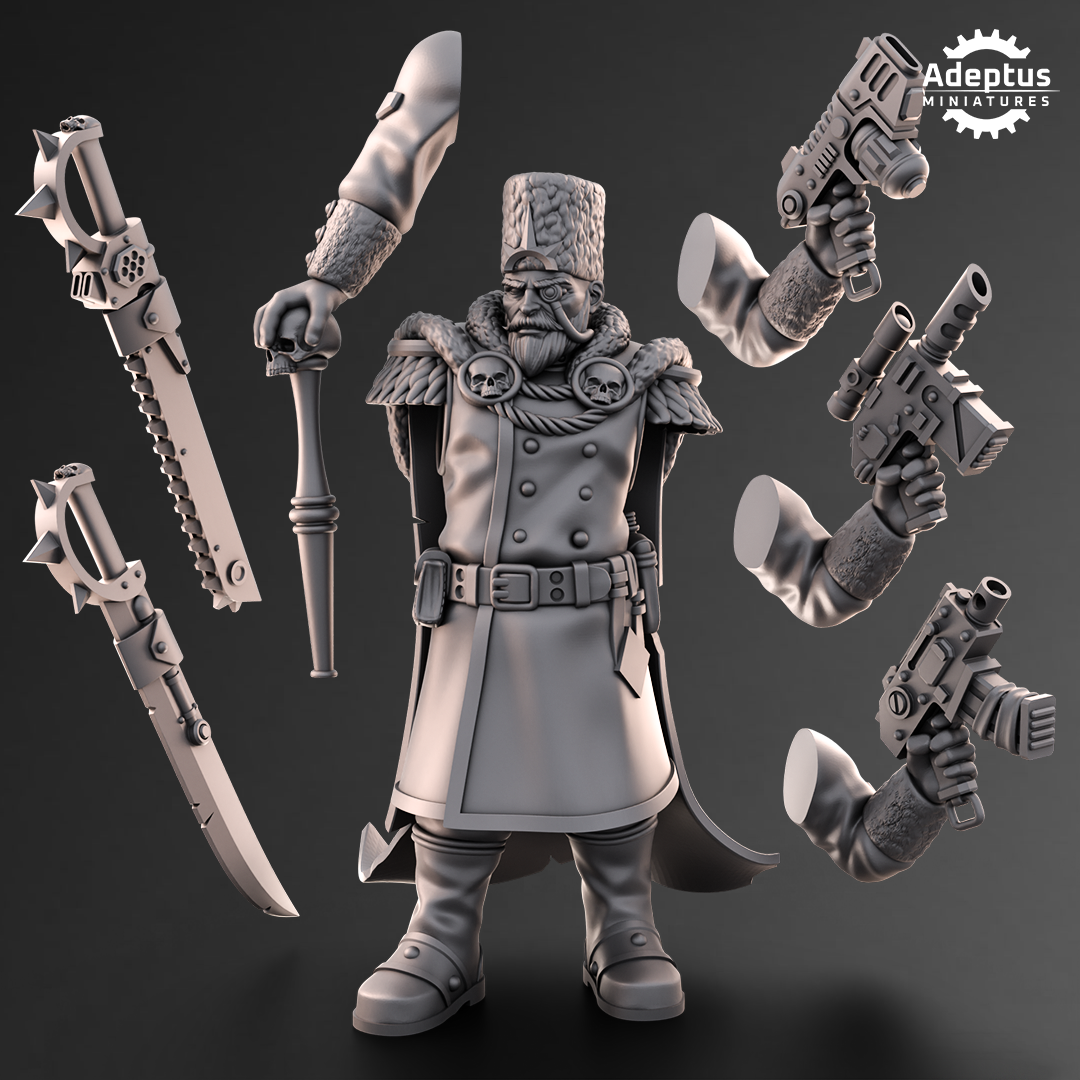 Strategos Prime of the Imperial Force by Adeptus Miniatures