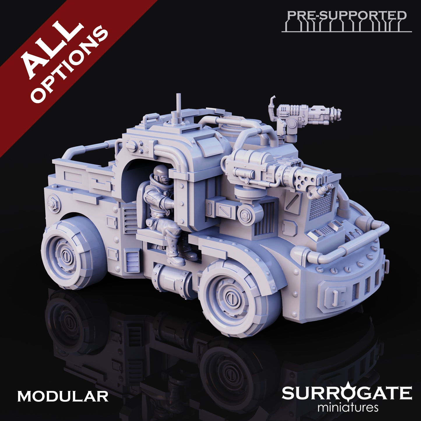 Biohackers Biowheeler by Surrogate Miniatures