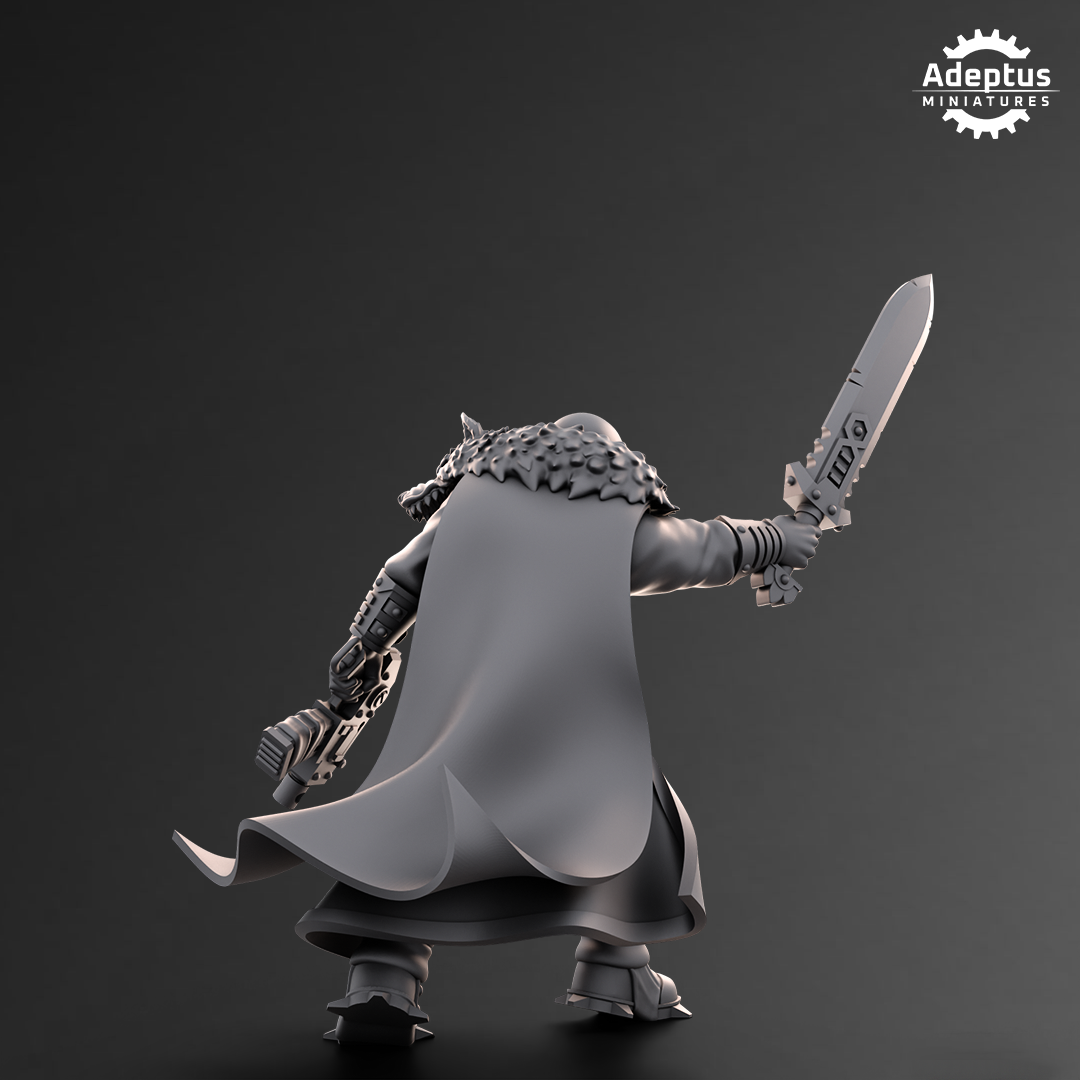 Frontline Commander of the Imperial Force by Adeptus Miniatures