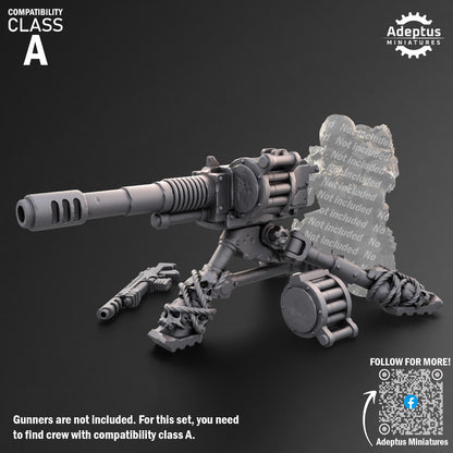 Sporeblight Regiment-Heavy Weapons Team (12-Unit Kit or Single Model) by Adeptus Miniatures