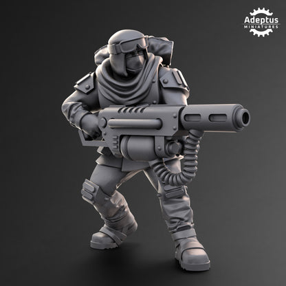 Khaleeth Regiment-Special Weapons (4-Unit Kit or Single Model) by Adeptus Miniatures