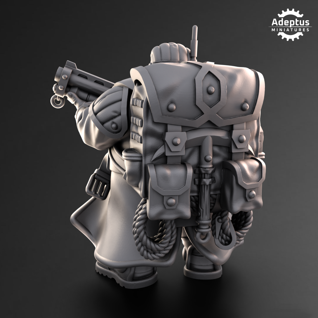 Emberguard- Dwarves (5-Unit Kit or Single Model) by Adeptus Miniatures