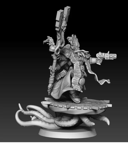 1K Hijos Cult of the Scarab Ex-Sorcerer Kit by DMG Minis