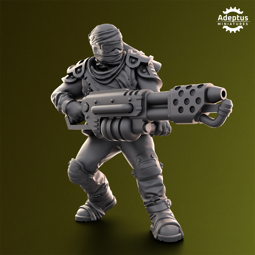 Red Dune- Special Weapons Squad- Imperial Force (4-Unit Kit or Single Model) by RedMakers