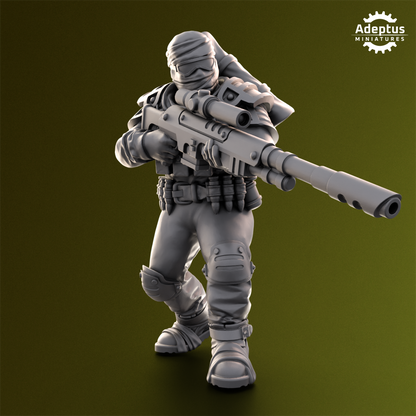 Red Dune- Sniper Squad- Imperial Force (3-Unit Kit or Single Model) by RedMakers