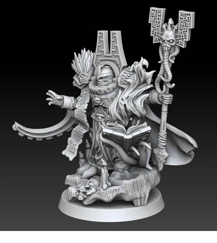 1K Hijos Cult of the Scarab Sorcerer Exterminatus by DMG Minis