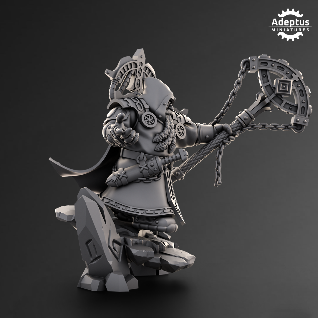 Rune-Seer- Dwarves by Adeptus Miniatures