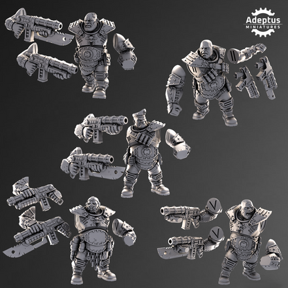 Breach Brutes (5-Unit Kit or Single Model) by Adeptus Miniatures