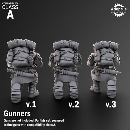 Khaleeth Regiment-Heavy Weapons Team (12-Unit Kit or Single Model) by Adeptus Miniatures