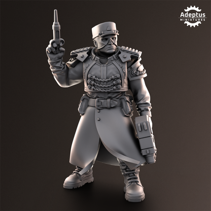 Nightcloak Regiment- Command Squad of the Imperial Force (4-Unit Kit or Single Model) by Adeptus Miniatures