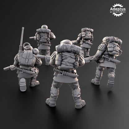 Khaleeth Regiment-Squad (10-Unit Kit or Single Model) by Adeptus Miniatures