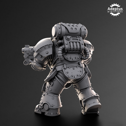 Steelwarden- Dwarves (5-Unit Kit or Single Model) by Adeptus Miniatures