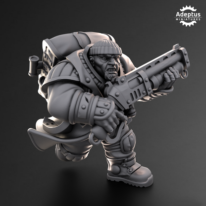 Emberguard- Dwarves (5-Unit Kit or Single Model) by Adeptus Miniatures