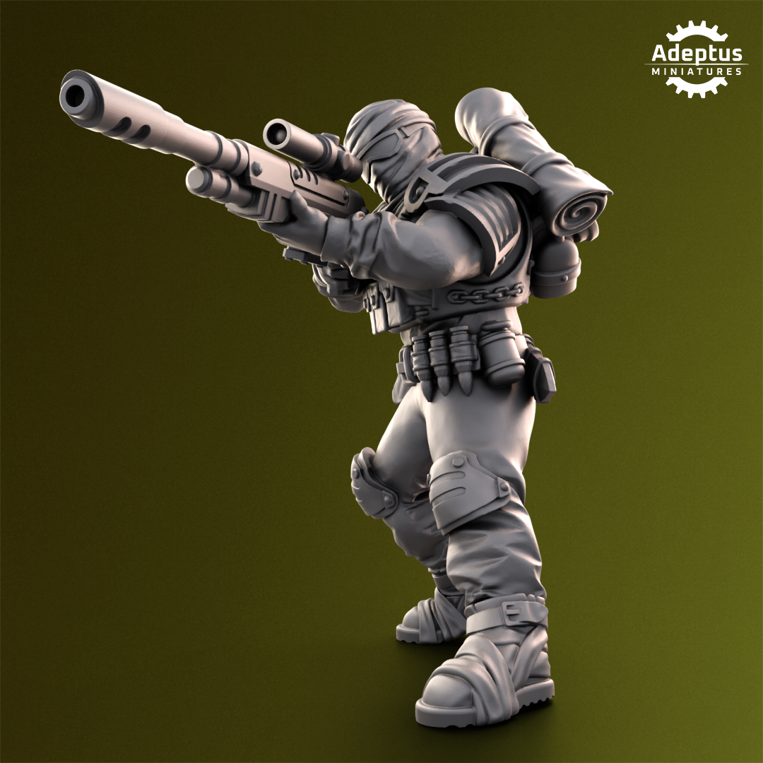Red Dune- Sniper Squad- Imperial Force (3-Unit Kit or Single Model) by RedMakers