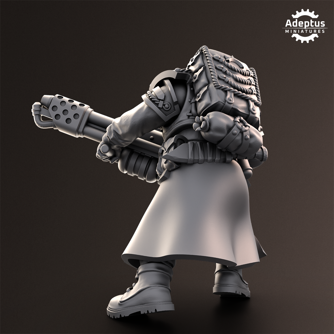 Nightcloak Regiment- Special Weapons Squad of the Imperial Force (4-Unit Kit or Single Model) by Adeptus Miniatures