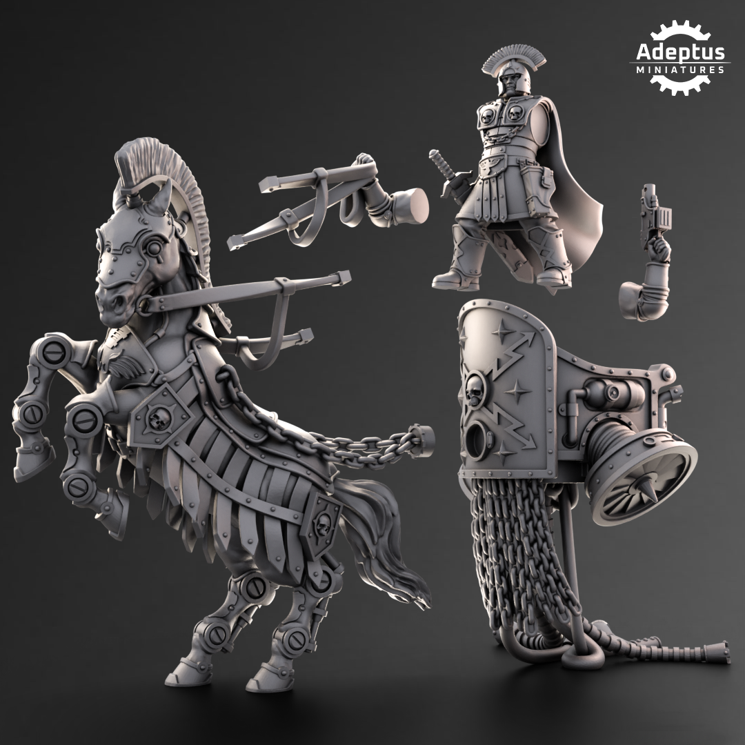 Grand Marshal of the Imperial Force by Adeptus Miniatures