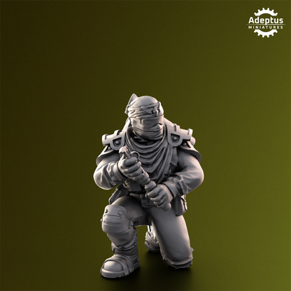 Red Dune- Command Squad- Imperial Force (4-Unit Kit or Single Model) by RedMakers