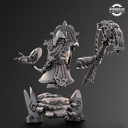 Rune-Seer- Dwarves by Adeptus Miniatures