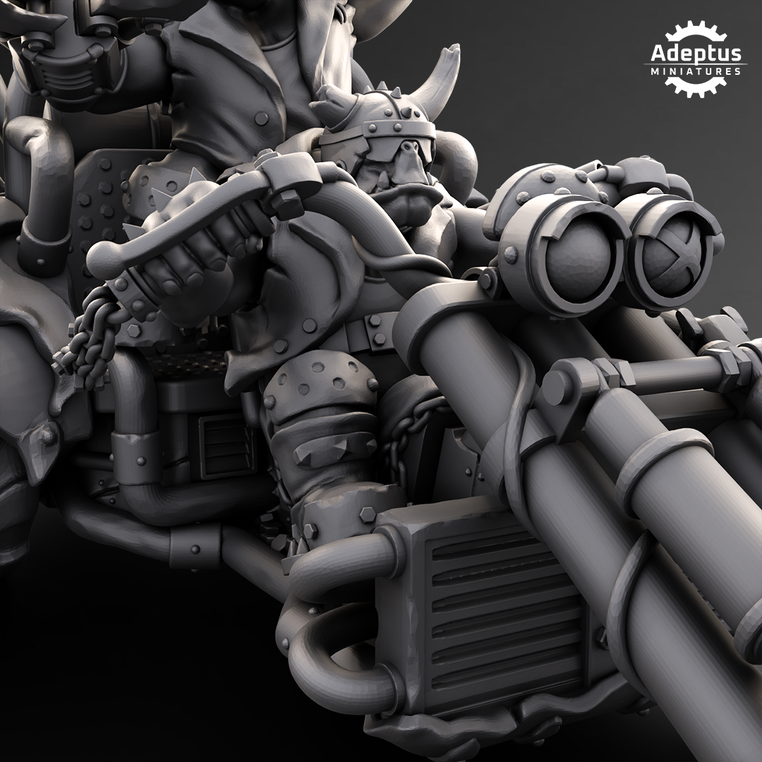 Roadboss Trike- Orks by Adeptus Miniatures