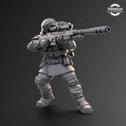 Khaleeth Regiment-Snipers (3-Unit Kit or Single Model) by Adeptus Miniatures