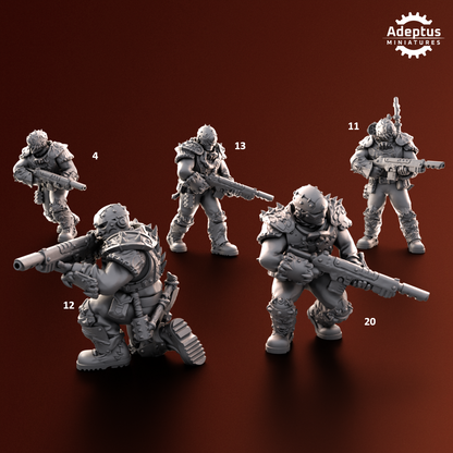 Rotmark Legion-Squad (20-Unit Kit or Single Model) by Adeptus Miniatures