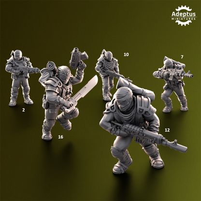 Red Dune Regiment (20-Unit Kit or Single Model) by RedMakers
